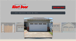 Desktop Screenshot of alertdoorservice.com